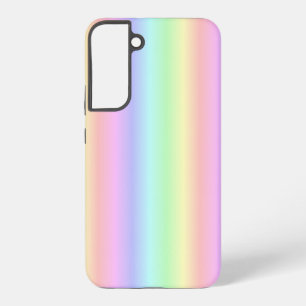 Pastel Rainbow Strips - pattern Samsung Galaxy Case