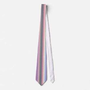 Pastel Rainbow Strips - Pattern Tie