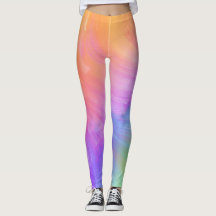 Pastel Rainbow Swirl Leggings