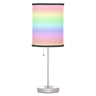 "Pastel Rainbow" Table Lamp