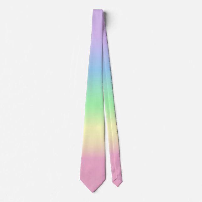 Pastel Rainbow Tie (Front)