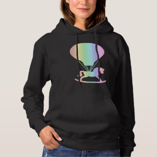 Pastel Rocking Horse Kids Nursery Hot Air Balloon Hoodie