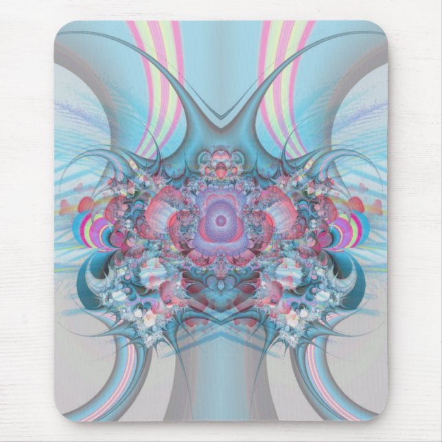 Pastel Rose bouquet Mouse Pad (Front)