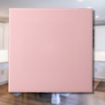 Pastel Rose Solid Colour | Classic | Elegant Ceramic Tile<br><div class="desc">Pastel Rose Solid Colour | Classic | Elegant | Trendy | Stylish | Gift</div>