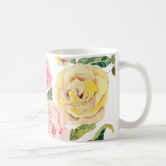Pastel Roses Coffee Mug