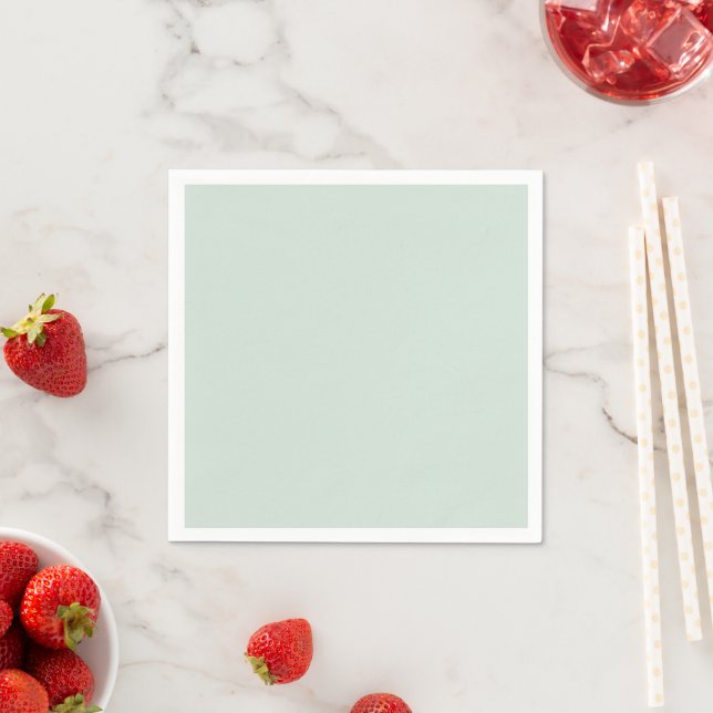 Pastel Sage Green Napkin (Insitu)