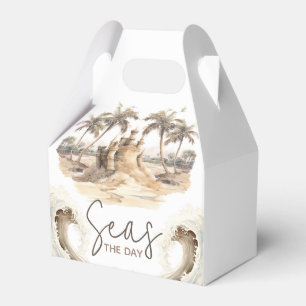 Pastel Sand Beach Party Seas the Day Favour Box