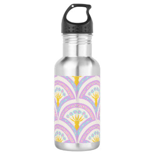 Pastel Scallop Pattern 532 Ml Water Bottle