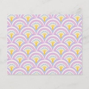 Pastel Scallop Pattern Flyer