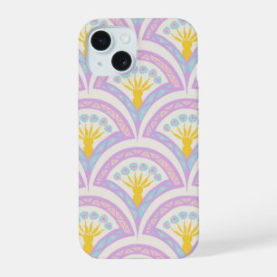 Pastel Scallop Pattern iPhone 15 Case