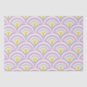 Pastel Scallop Pattern Tissue Paper