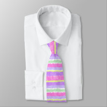 Pastel Scribble Stripes