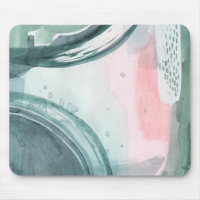 Pastel Scribe - Watercolor Mouse Pad (Front)