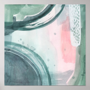 Pastel Scribe - Watercolor Poster