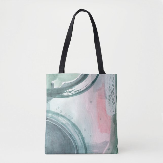 Pastel Scribe - Watercolor Tote Bag (Front)