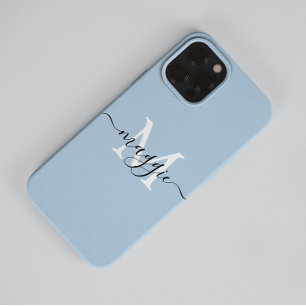 Pastel Script Monogram Case-Mate iPhone 14 Pro Max Case-Mate iPhone 14 Pro Max Case