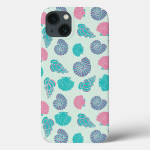 Pastel Seashell Pattern 1 iPhone 13 Case