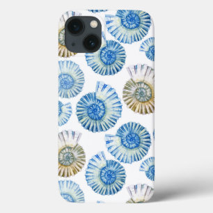 Pastel Seashell Pattern 2 iPhone 13 Case