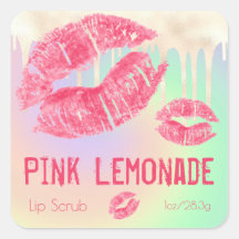 Pastel Shimmer Sugar Scrub Product Label