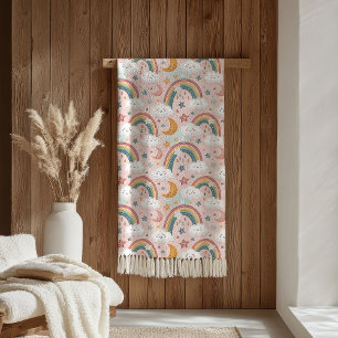 Pastel Sky Blanket Cozy Sherpa for Special Kids