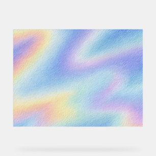 Pastel Sky Drift Acrylic Sign