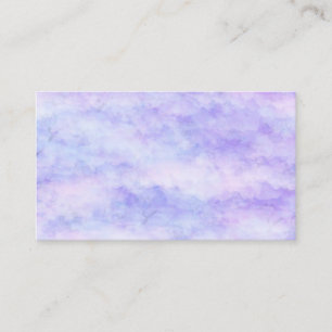 Pastel Sky Lavender, Blue and Pink  Business Card