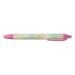 Pastel Soft Black Ink Pen