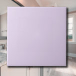 Pastel Soft Lilac Solid Colour | Classic Elegant Ceramic Tile<br><div class="desc">Pastel Soft Lilac Solid Colour | Classic | Elegant | Trendy | Stylish | Gift</div>