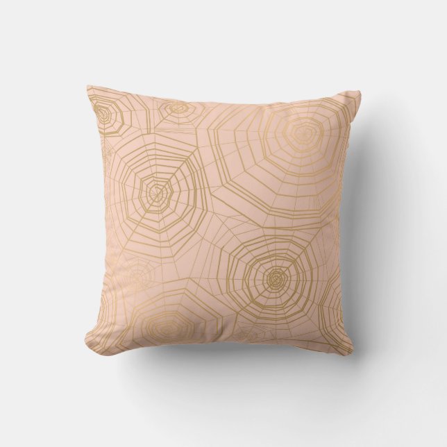 Pastel spider web: Halloween pattern. Cushion (Front)