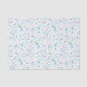 Pastel Splatter Confetti Print Tissue Paper