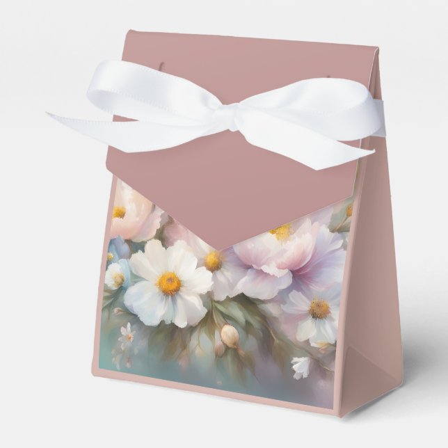 Pastel Spring Favour Box (Front Side)