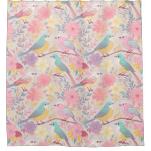 Pastel spring floral pattern 02