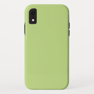 Pastel Spring Green Colour Decor iPhone XR Case