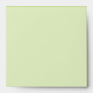 Pastel Spring Green Colour Decor Ready to Envelopes