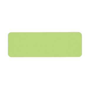 Pastel Spring Green Colour Ready to Customise Return Address Label