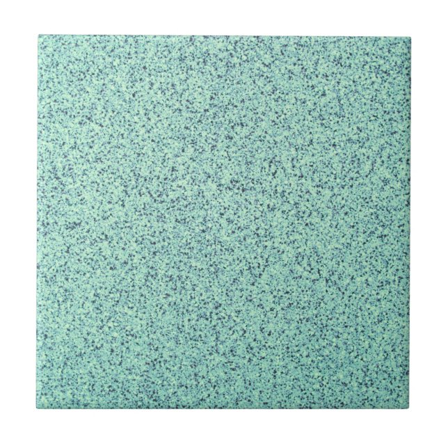 Pastel Spring Green Concrete Texture Ceramic Tile (Front)