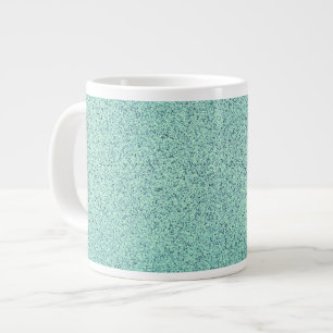 Pastel Spring Green Concrete Texture Large Coffee Mug