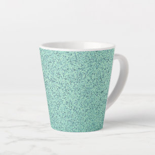 Pastel Spring Green Concrete Texture Latte Mug