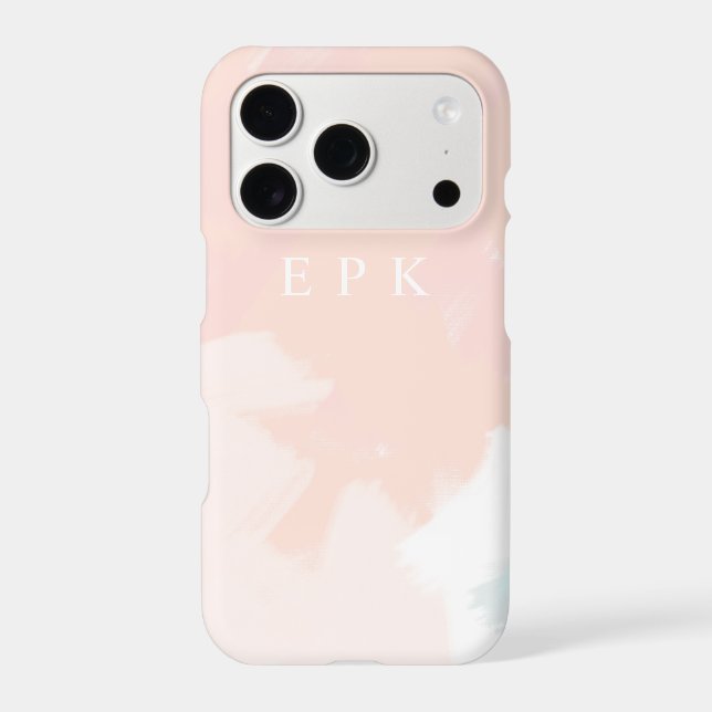Pastel Springtime Monogram (Back)