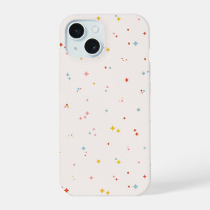 Pastel Star Pattern iPhone 15 Case