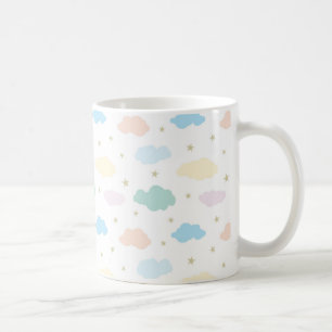 Pastel Stars & Clouds Coffee Mug