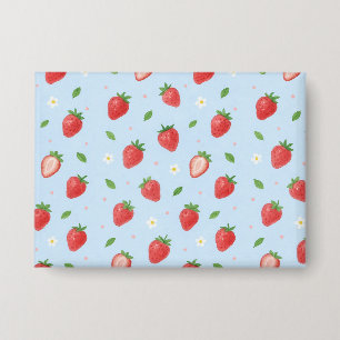 Pastel Strawberry Dreams Seamless Pattern