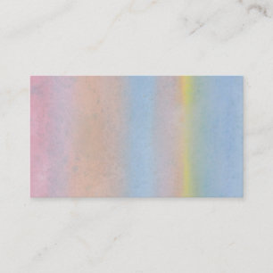 Pastel Stripes. Business Card