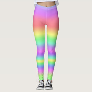 Pastel Stripes Leggings