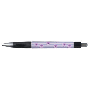Pastel stripes pattern with Daisies