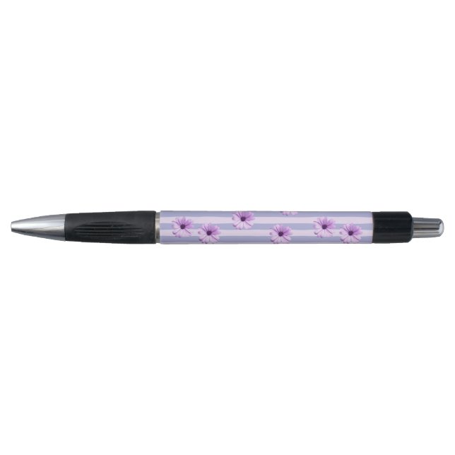 Pastel stripes pattern with Daisies (Front)