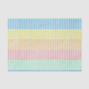 Pastel Stripes Tissue Paper