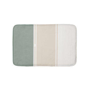 Pastel Stripes Variation 2 – Simple and Sleek Bath Mat