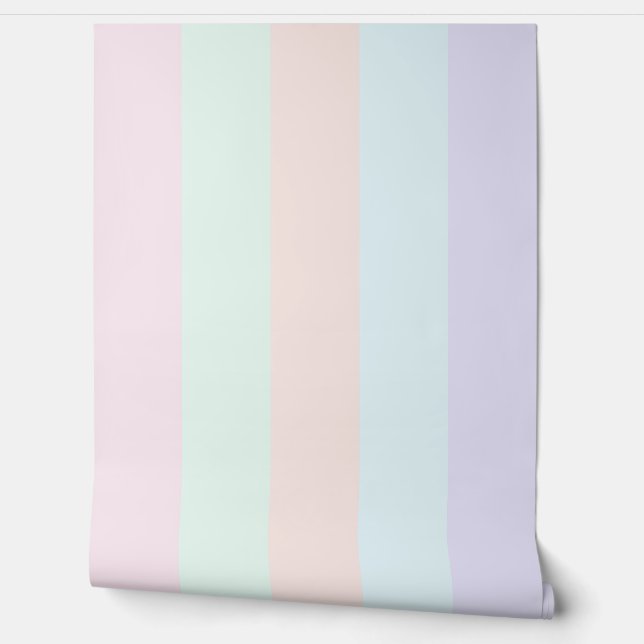 Pastel Stripes Wallpaper (Unrolling)