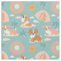 Pastel Summer Days at the Beach with the Doggos